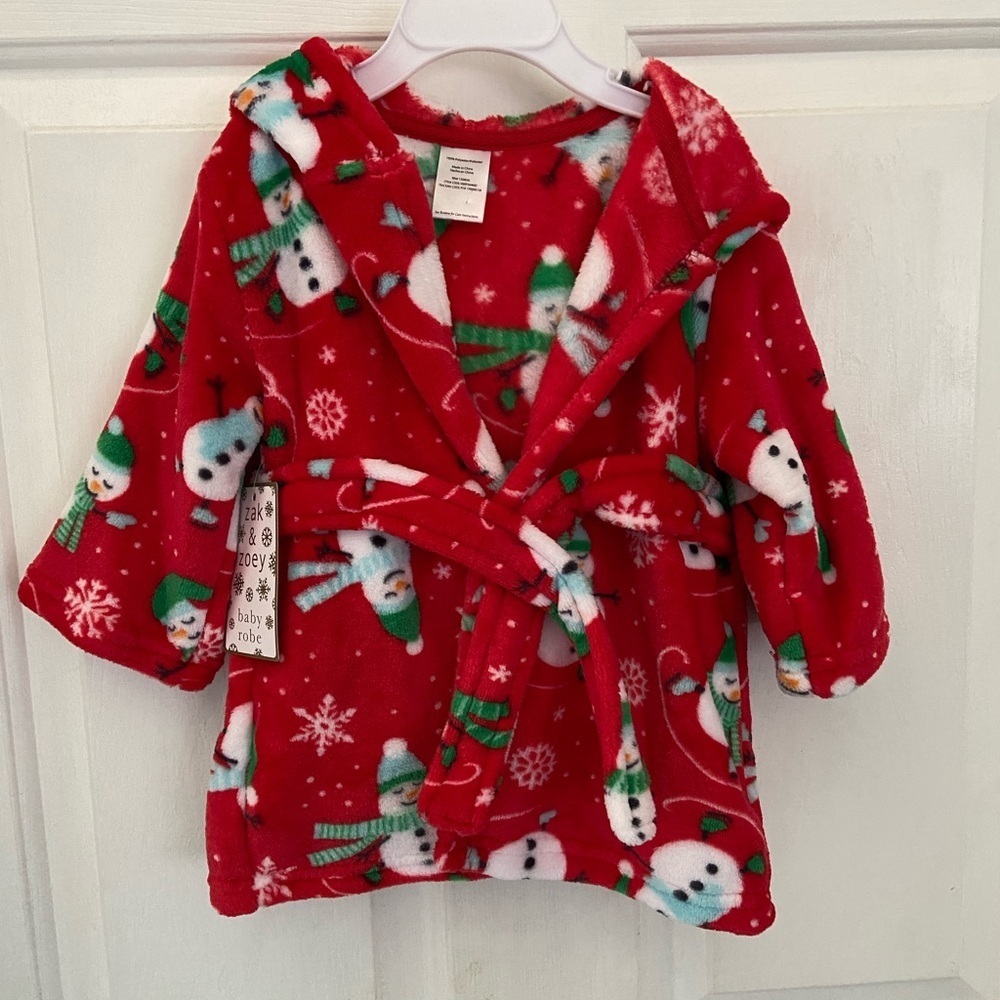 Zak & Zoey Baby Robe w/hood